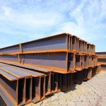 Channel steel for scrap processing