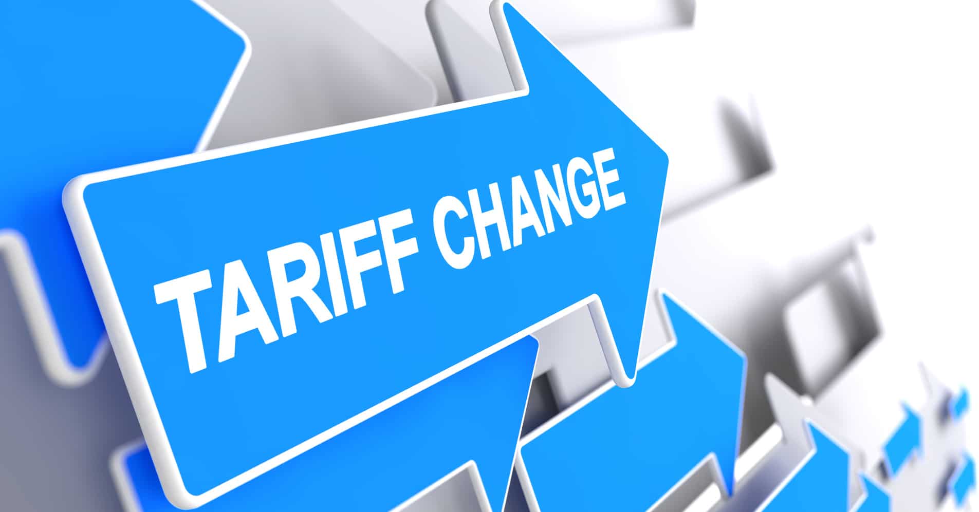 tariff graphic concept for how changes in tariff will affect price of metal, contact a reputable scrap metal recycler